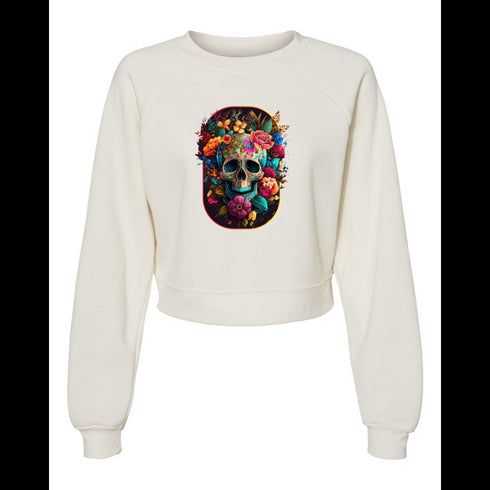 Skeleton Love and Flowers . Days Gone By Bella canvas hoodie 7505